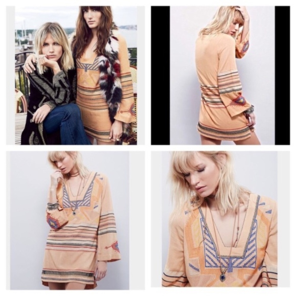 Free people Aztec sundown dress